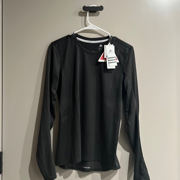 Adidas Long Sleeve Running Shirt NWT - Picture 1 of 4